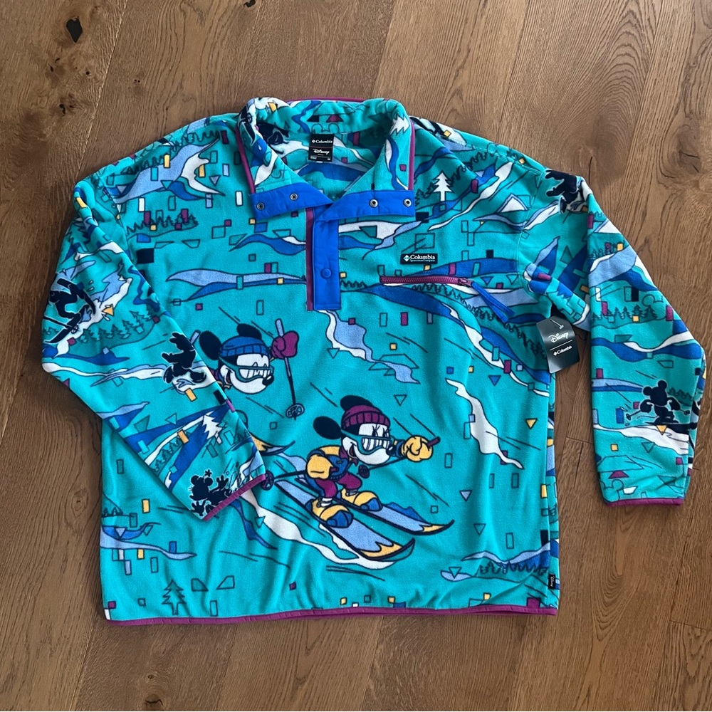 Mickey’s Outdoor Club CollectionMen's CSC x Disney Half Snap Fleece 3xl